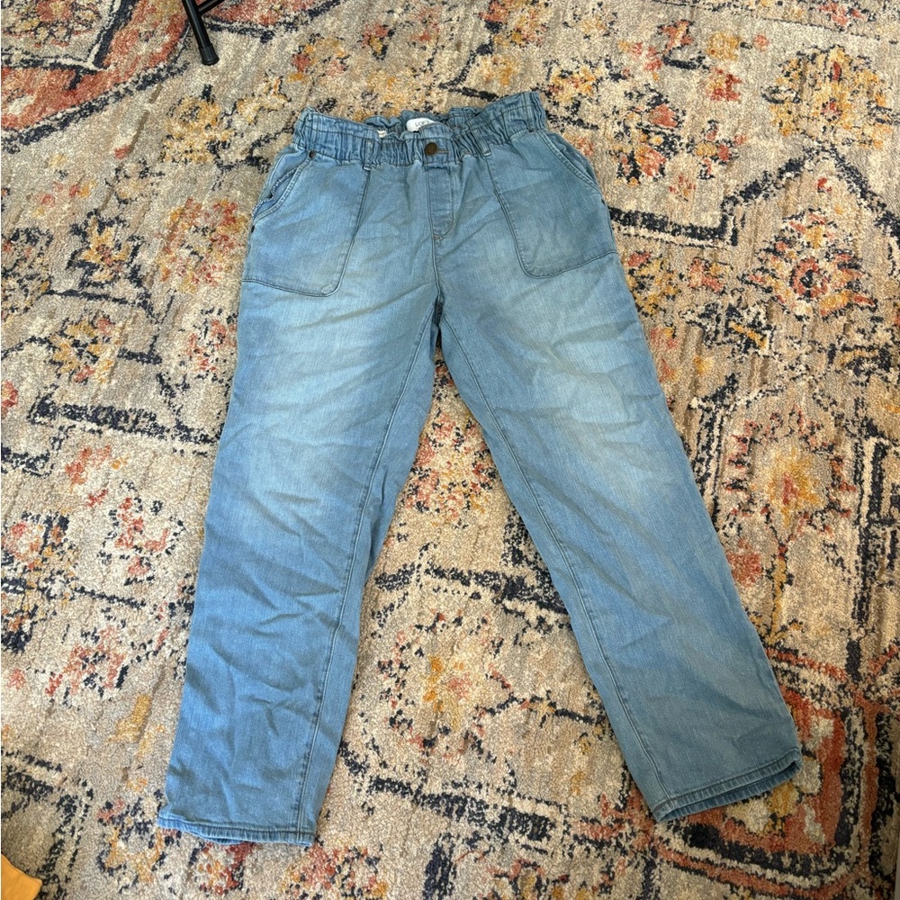 Women’s LOFT paper bag waste, high-rise straight leg Paul on jeans size medium
